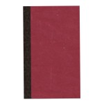 SEWN MEMO BOOK 6 1/8 x 3 3/4 RED COVER