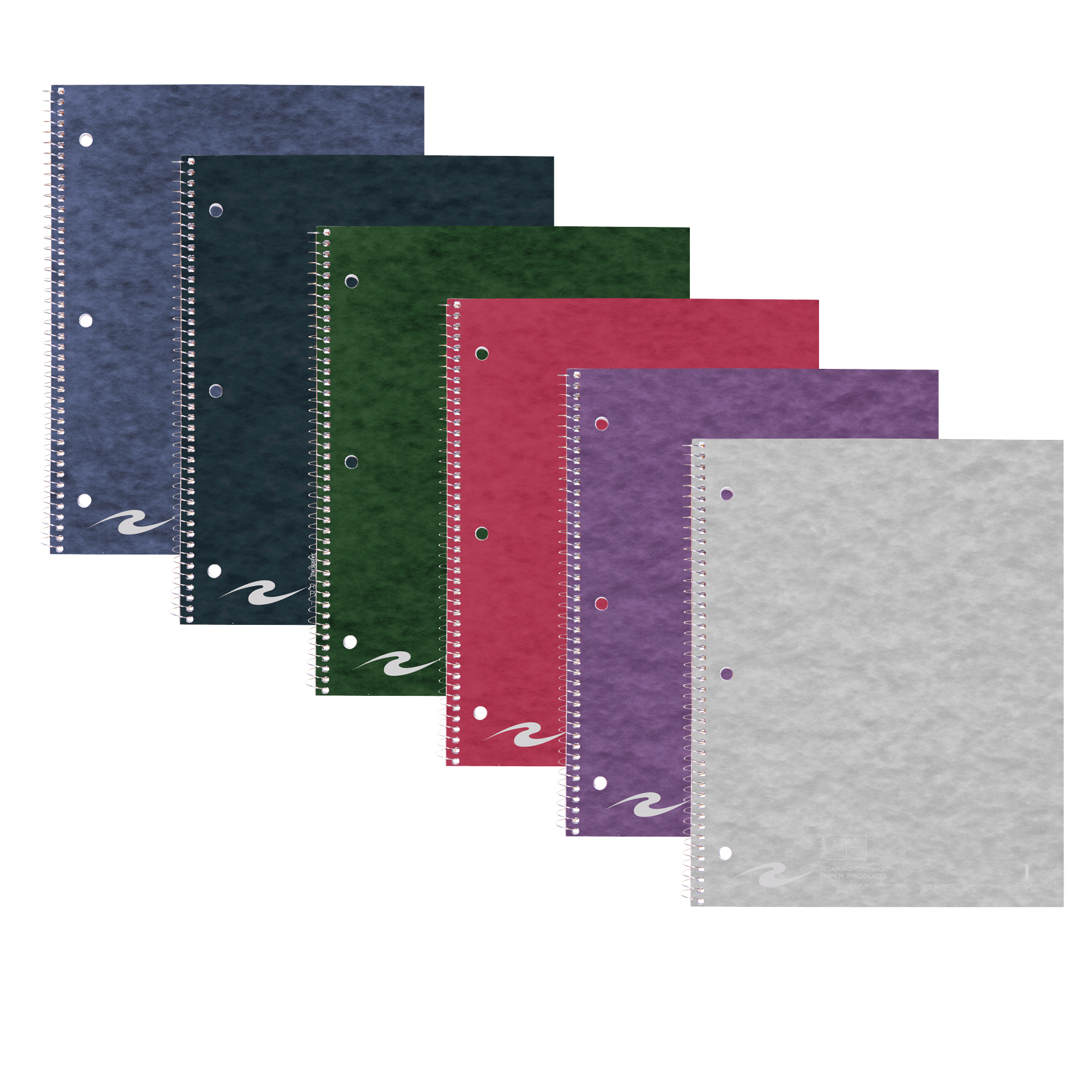 STASHER WB 1SUB 11"x9" NM Wirebound Notebooks Roaring Spring Paper