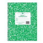GRADE ONE NOTEBOOK 10.5" x 8" GREEN COVER