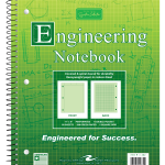 Wirebound Engineering Notebook - 8.5" x 11"