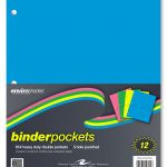 Roaring Spring Neon Binder Pockets 11" x 9"