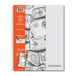 Wirebound notebook 11" x 8.5" Graph