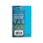 Roaring Spring Storm Writer Waterproof Notebook Made With Recycled Stone Paper, 3"x5", Blue Cover