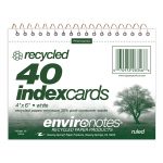 WB INDEX CARDS 4"x6" RULED RECYCLED