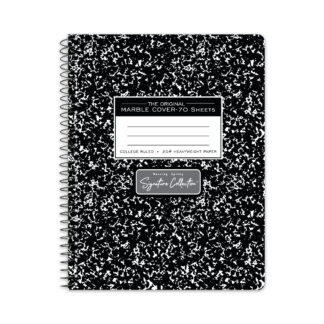 Wirebound Marble Composition Book 9.75"x7.5" College Ruled