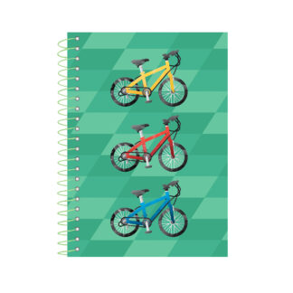 Lifenotes Recycled Memo Wirebound Notebook, College Ruled, 7" x 5", 80 Sheets, Assorted Colors