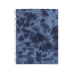 M® MiquelRius Lined 4 Subject Notebook, 11" x 8.5", Cardboard Cover - Mystic