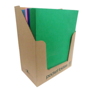 Double Dip 2-Color Embossed 2-Pocket Folder