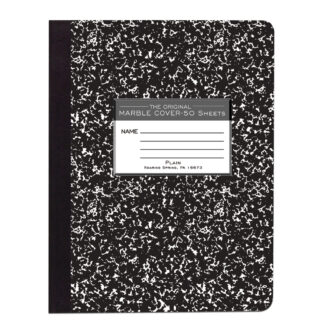 Blank Hard Cover Composition Book 50 Sheet