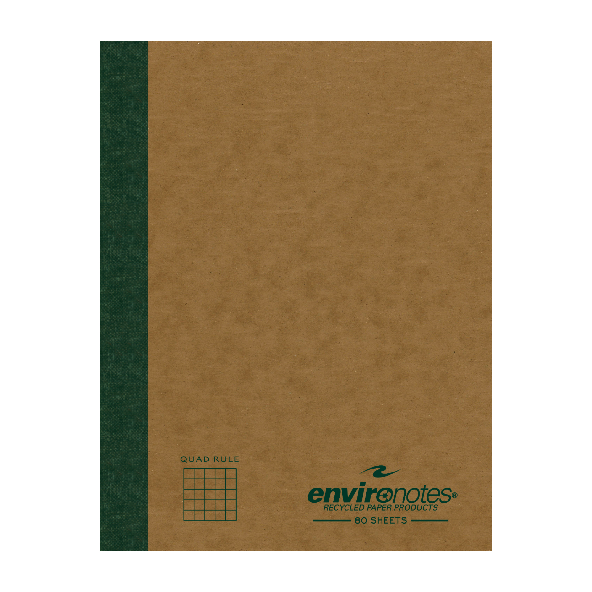 Environotes Recycled Graph Comp Book 9.75"x7.5" 80 Sheet