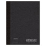 Environotes® Recycled Composition Book, College Ruled, 9.75" x 7.5" , 60 Sheets/120 Pages of 20 lb Paper, Assorted Earthtone Covers