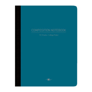 Flexible Poly Cover Composition Book, College Ruled, 9.75" x 7.5", 70 Sheets/140 Pages, Assorted Fashion Covers