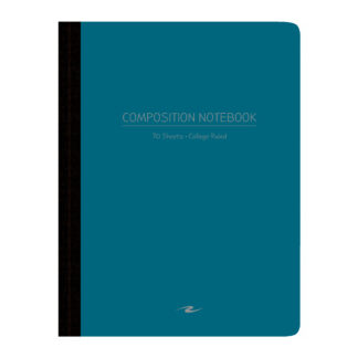 Flexible Poly Cover Composition Book, College Ruled, 9.75" x 7.5", 70 Sheets/140 Pages, Assorted Fashion Covers