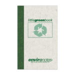 Environotes® Recycled Little Green Memo Book. 5" x 3", 60 Sheets/120 Pages, Gray Cover