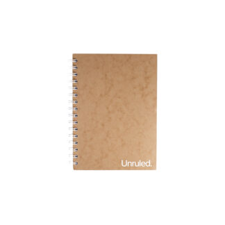 Unruled Notebook, Dot Ruled, 8.5" x 6", 70 Sheets, Heavyweight 60 lb Paper