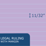 Enviroshades® Recycled Legal Pads, Legal Ruled, 8.5" x 11.75", 40 Sheets, Assorted Colors, Pack of 3