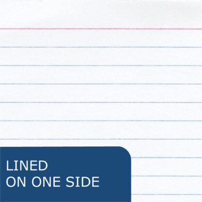 PaperTrail Ruled Index Cards (240 Count) with Tray, 3" x 5", White