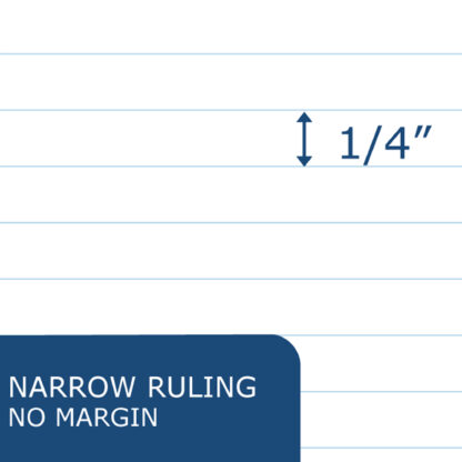 Top Bound Wirebound Memo Pad Book, Narrow Ruled, 5" x 3", 75 Sheets, Assorted Covers