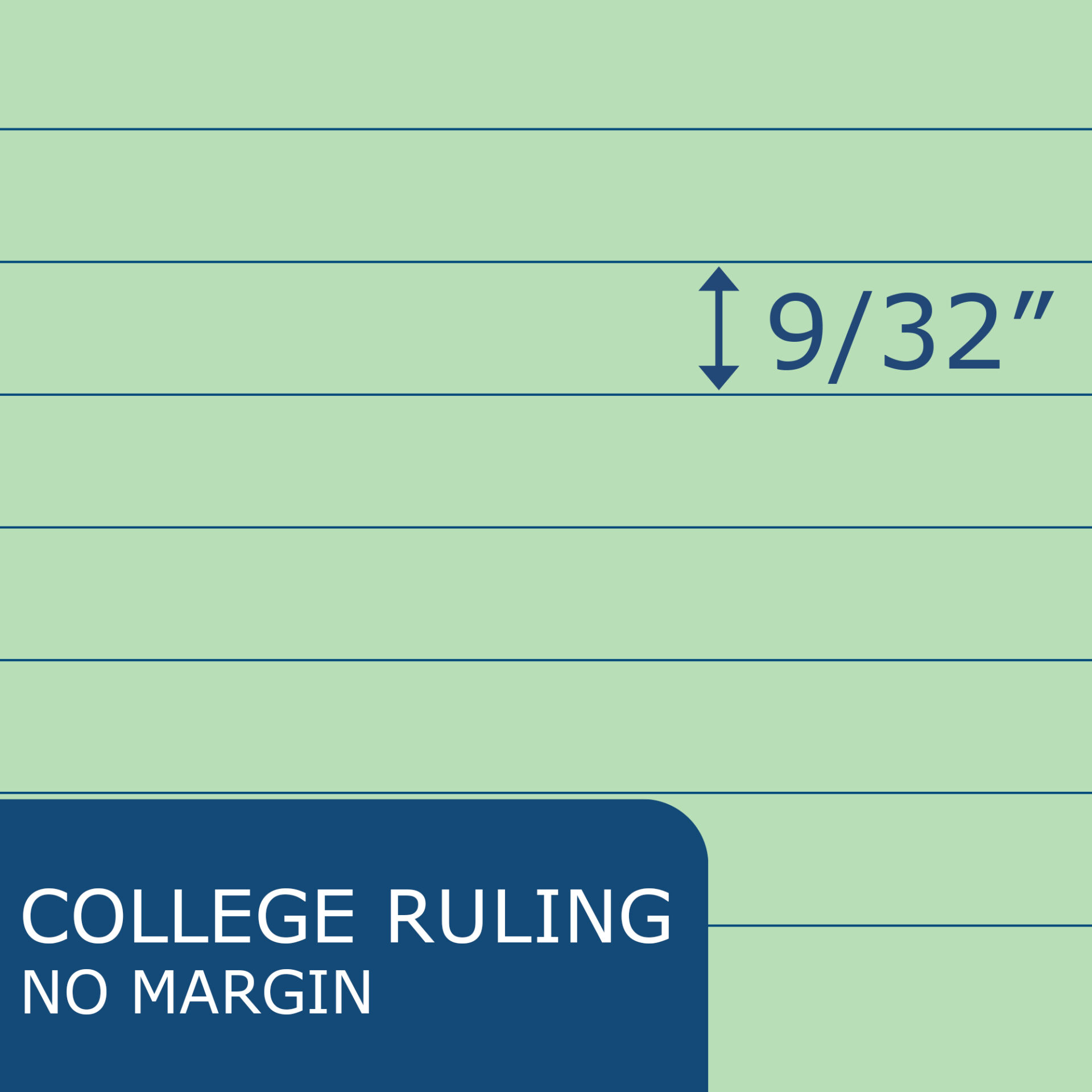 Studio Series Recycled Memo Wirebound Notebook, College Ruled, Assorted Colors