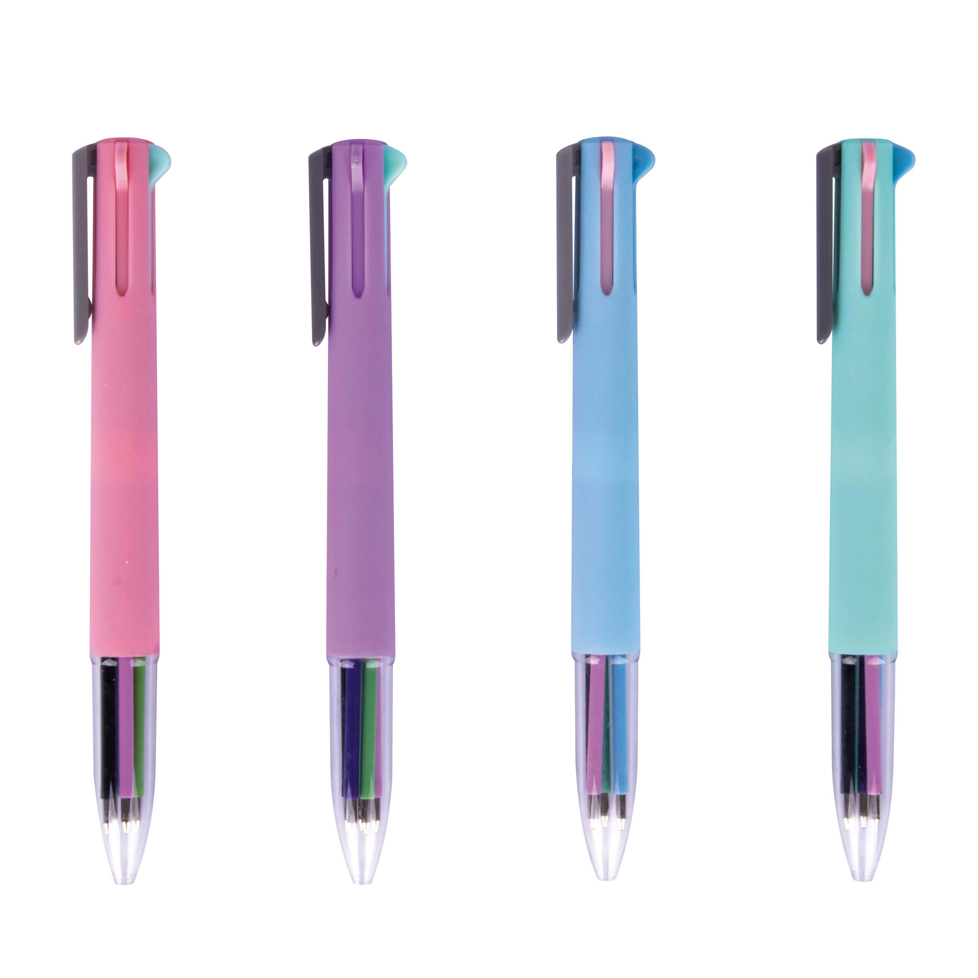 Nordik Collection 5-Color Gel Ink Pens, Assorted Pastel