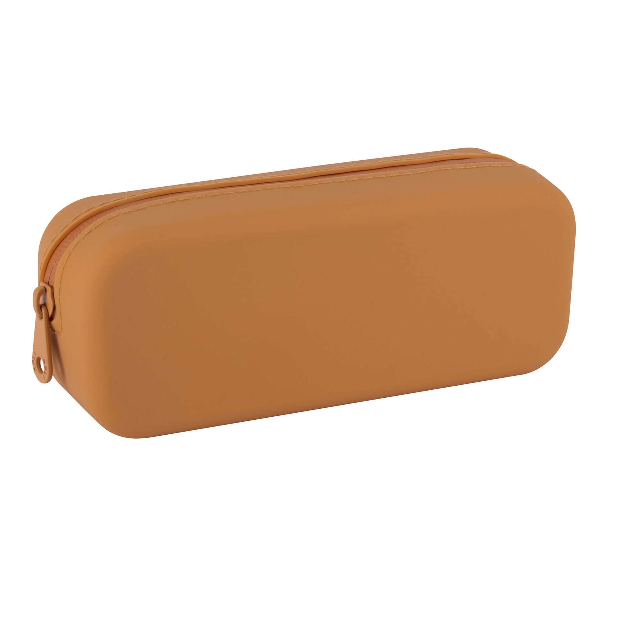 Up North Collection Rectangular Silicone Pencil Case with Zipper, Assorted Colors