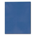 PAPER PKT FOLDER 11.75"x9.5" DK BLUE