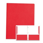 POCKETS&PRONGS 11.75"x9.5" RED