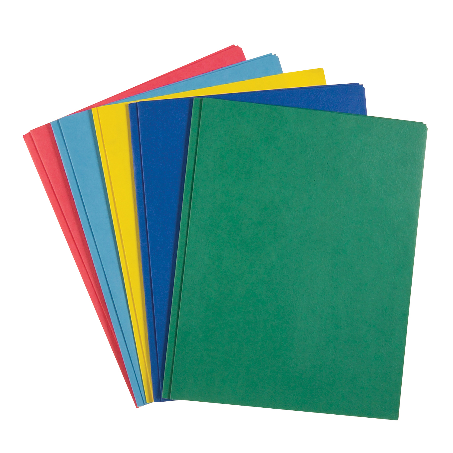 POCKETS&PRONGS 11.75"x9.5" ASSORTED Pocket Folders Roaring Spring