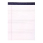 WHITE LEGAL PAD 8.5"x11.75"