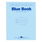 BLUE BOOK 11"x8.5" WM 4 SHT/8 PAGE