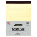 GUM PAD 8.5x11 WHITE 3HP CM, Legal Pads