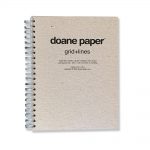 Doane Paper Large Idea Journal 10.875" x 8.375" 100 Sheets, Grid + Lines