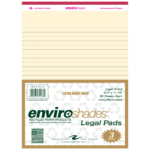Enviroshades 8.5"x11.75" Assorted Legal Pad 3/Pack 