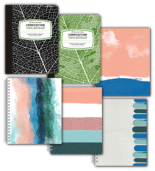 Roaring Spring Paper Products 1-Subject Notebooks, 8.5 x 10.5, Wide  Ruled, 100 Sheets, Each (13505)