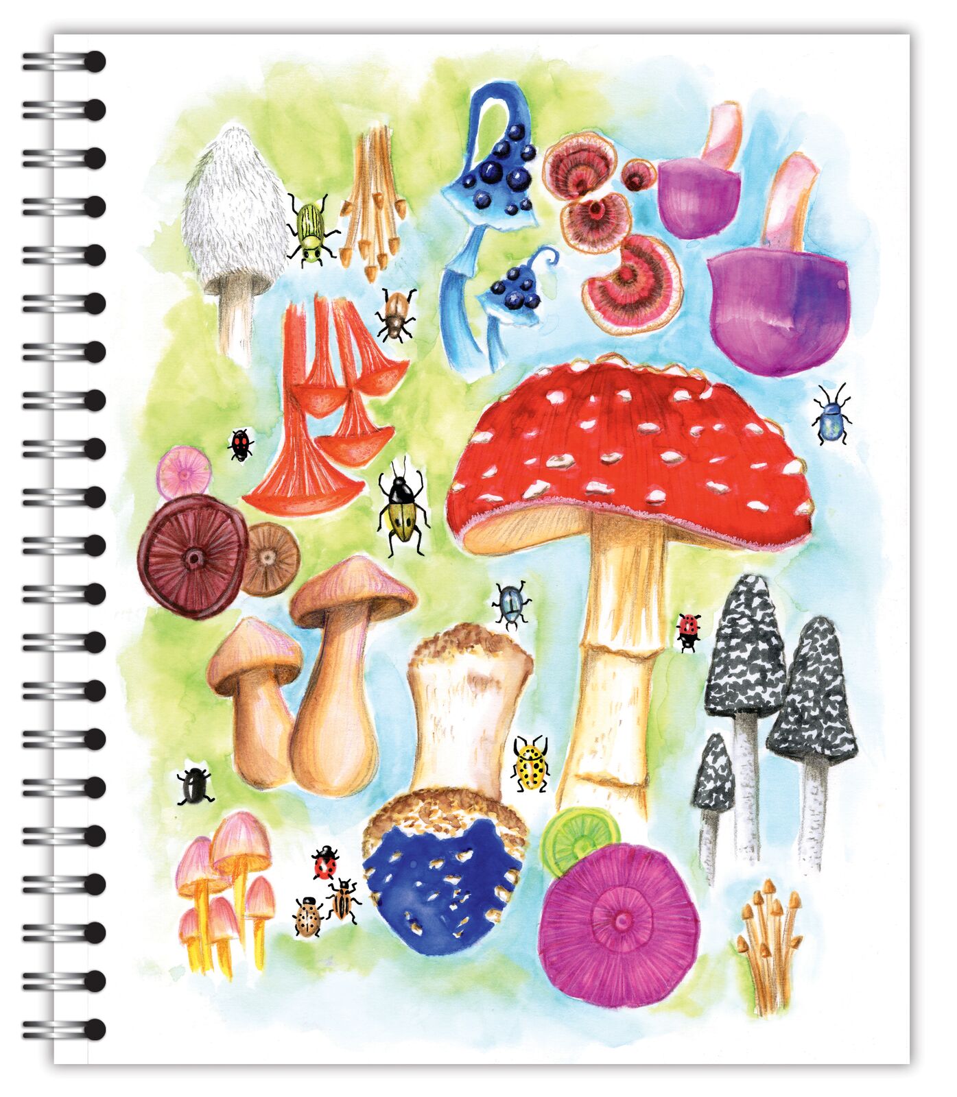 Small Designer Notebook 9.75” x 7.5”, Ruled | New Leaf Paper | Roaring ...