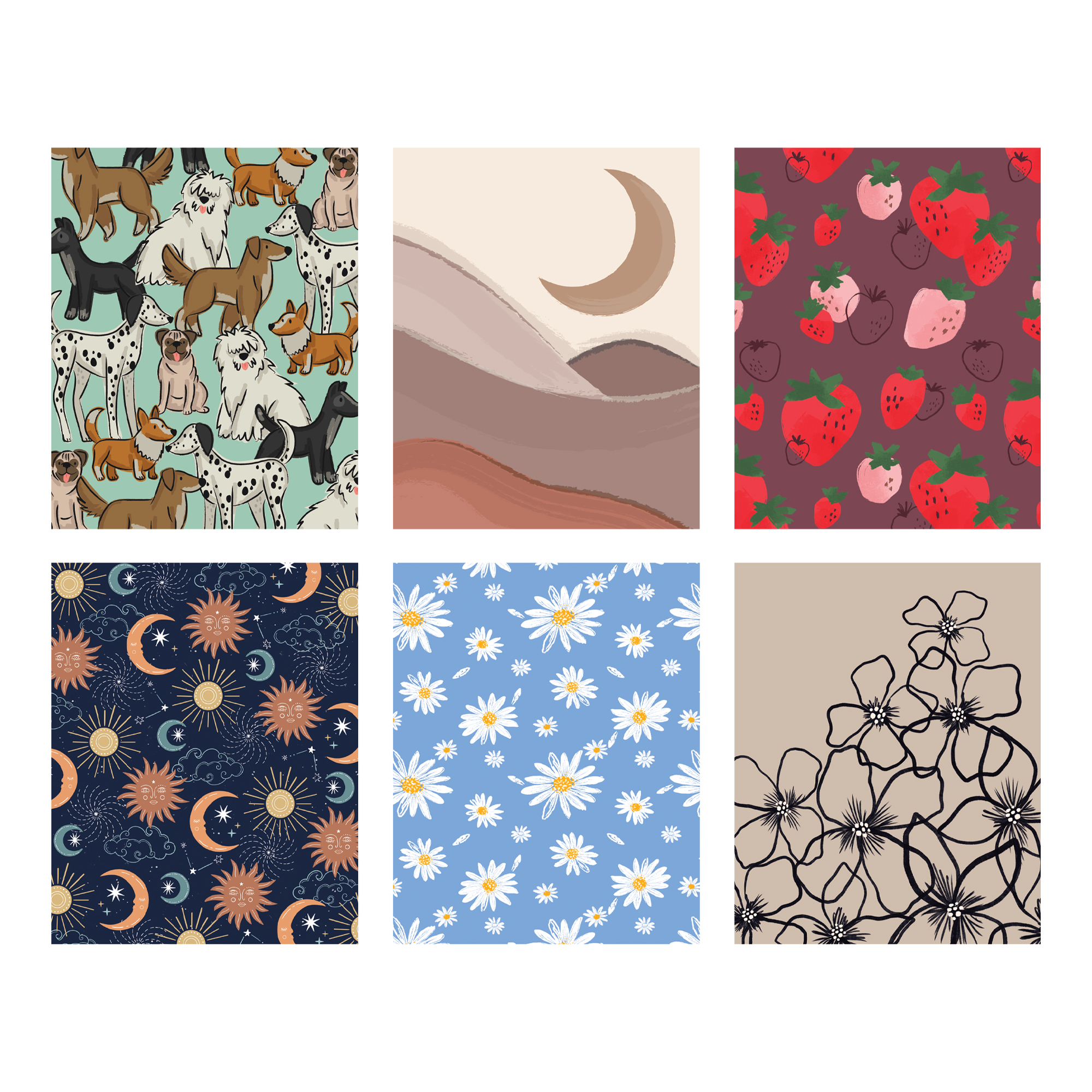 Studio Series Laminated 2-Pocket Folder, Assorted Studio Series Cover Designs