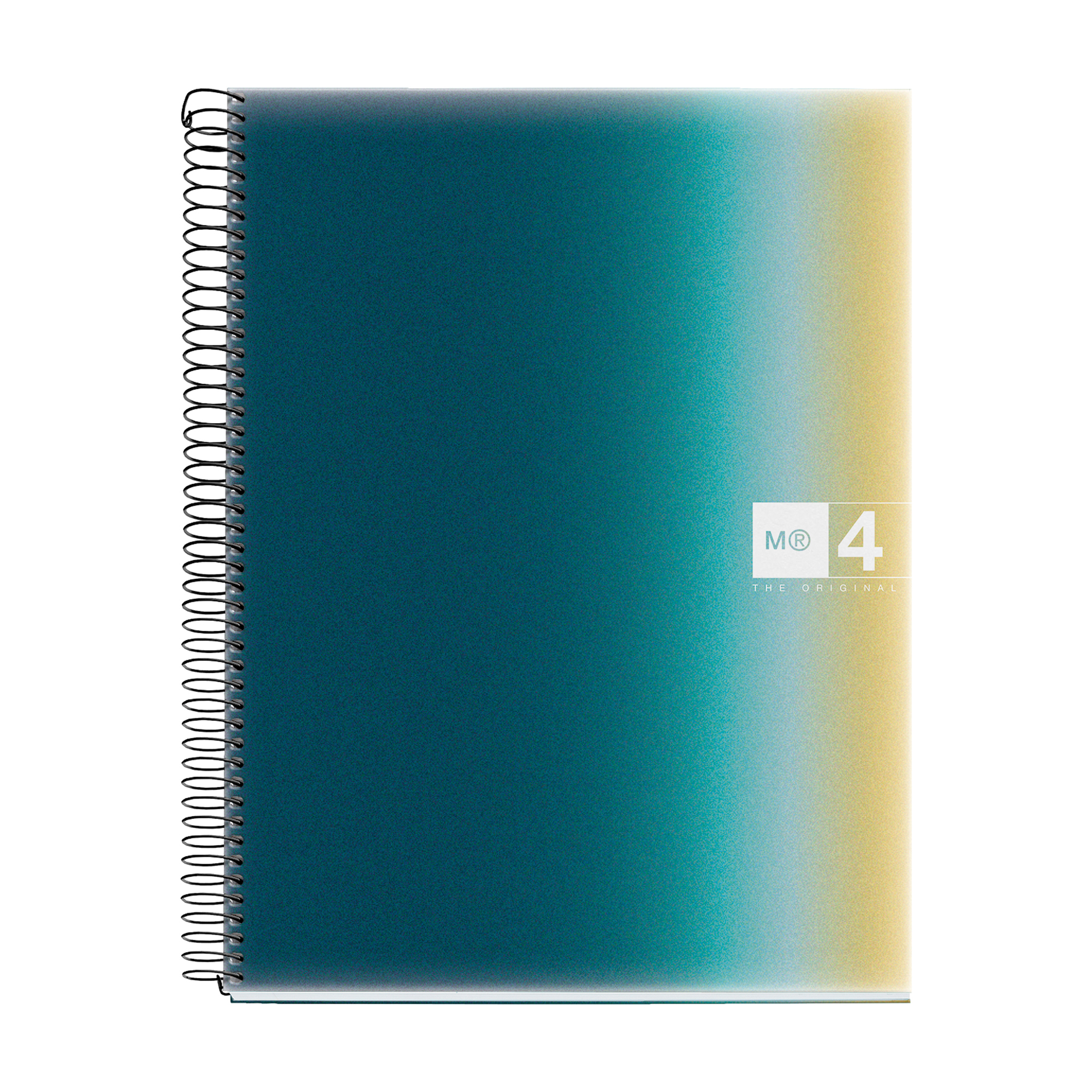 MiquelRius Aurora Lined 4 Subject Notebook, Poly Cover - Iceland