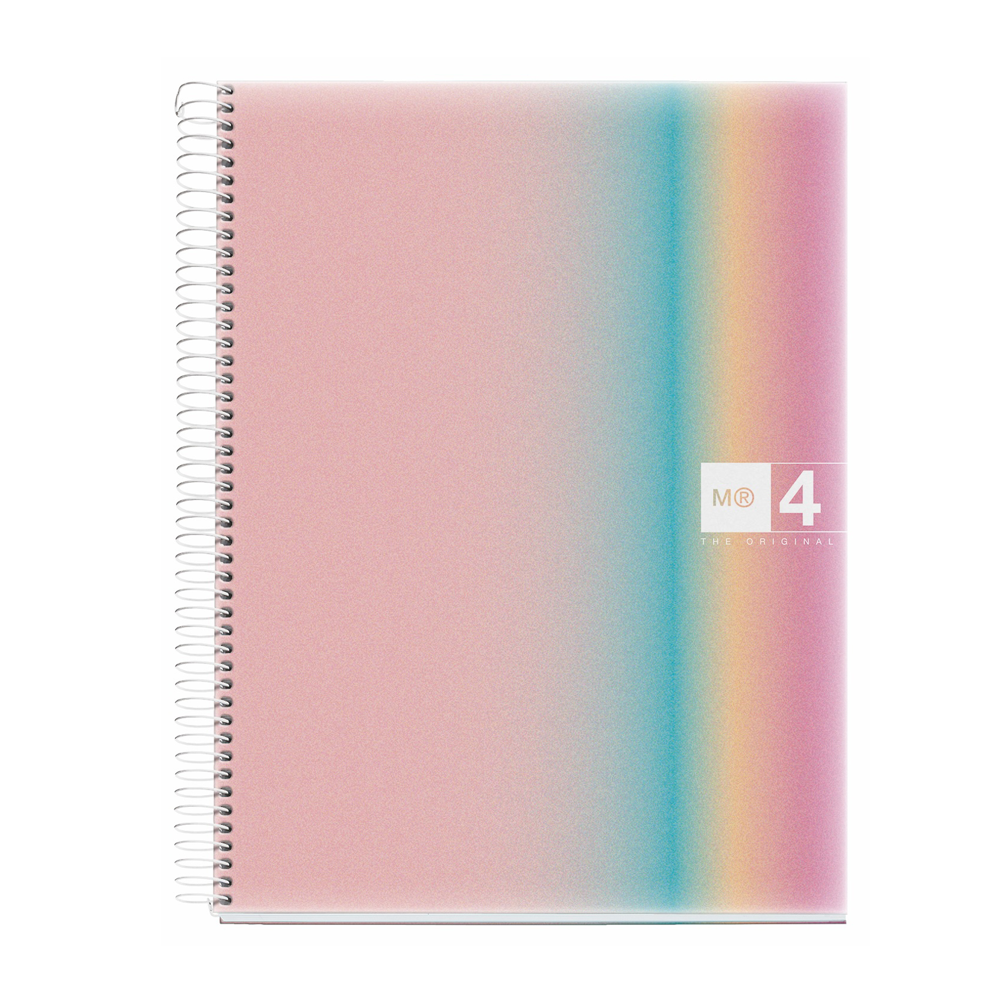 M® MiquelRius Aurora Lined 4 Subject Notebook, 11" x 8.5", Poly Cover - West Bay