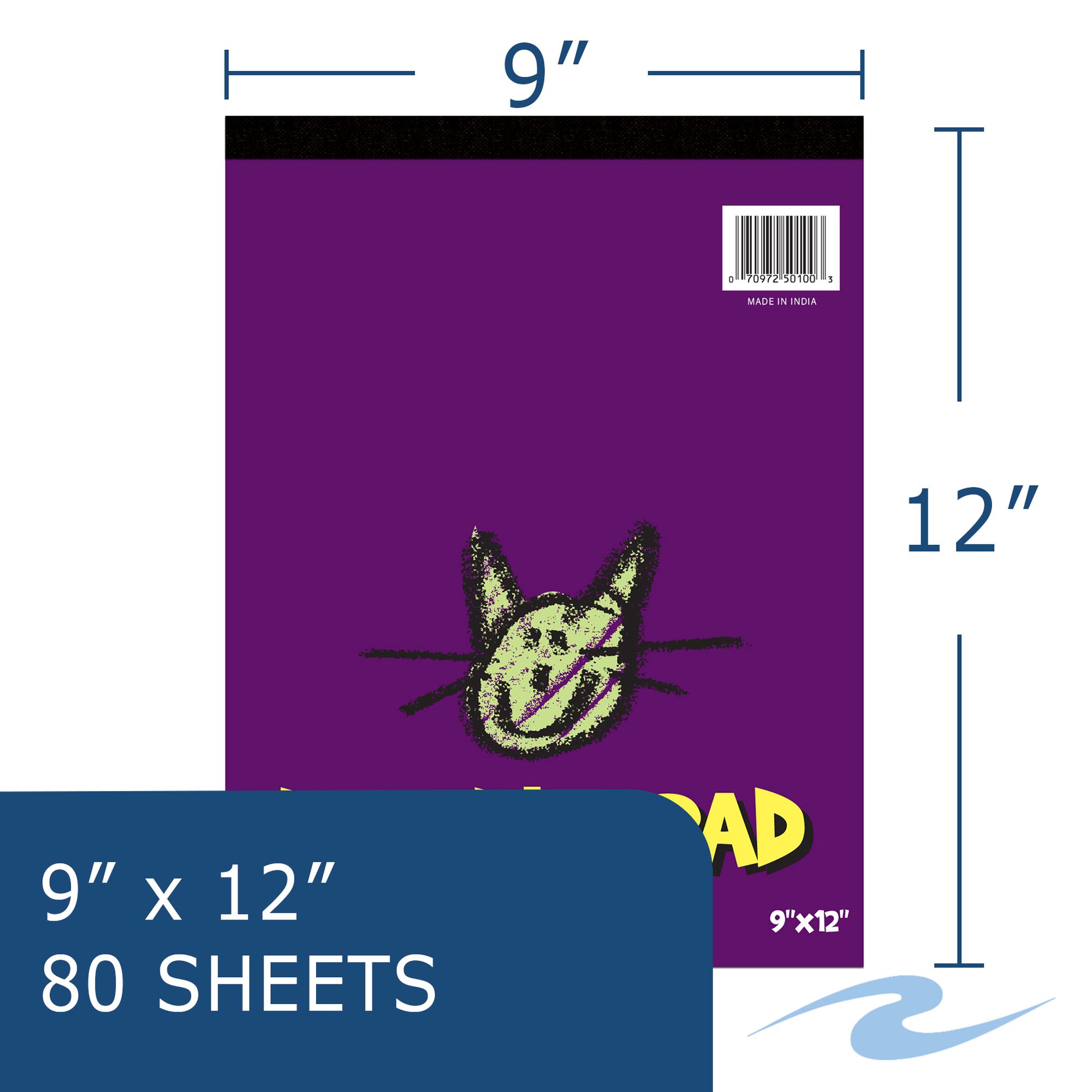 Kid's Doodle Art Pad, White Newsprint Paper