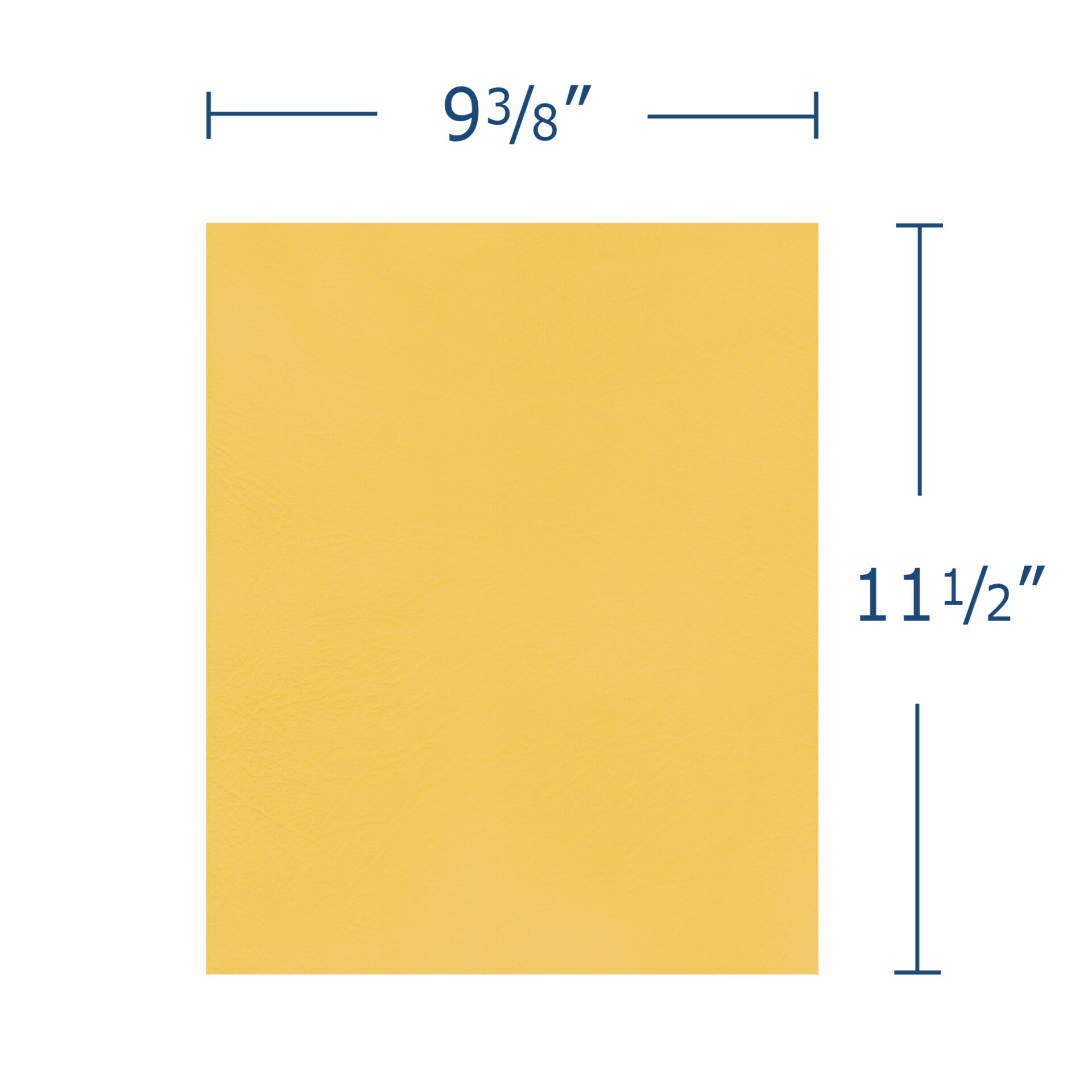 Embossed 2-Pocket Folders, 25 per Box, Gold