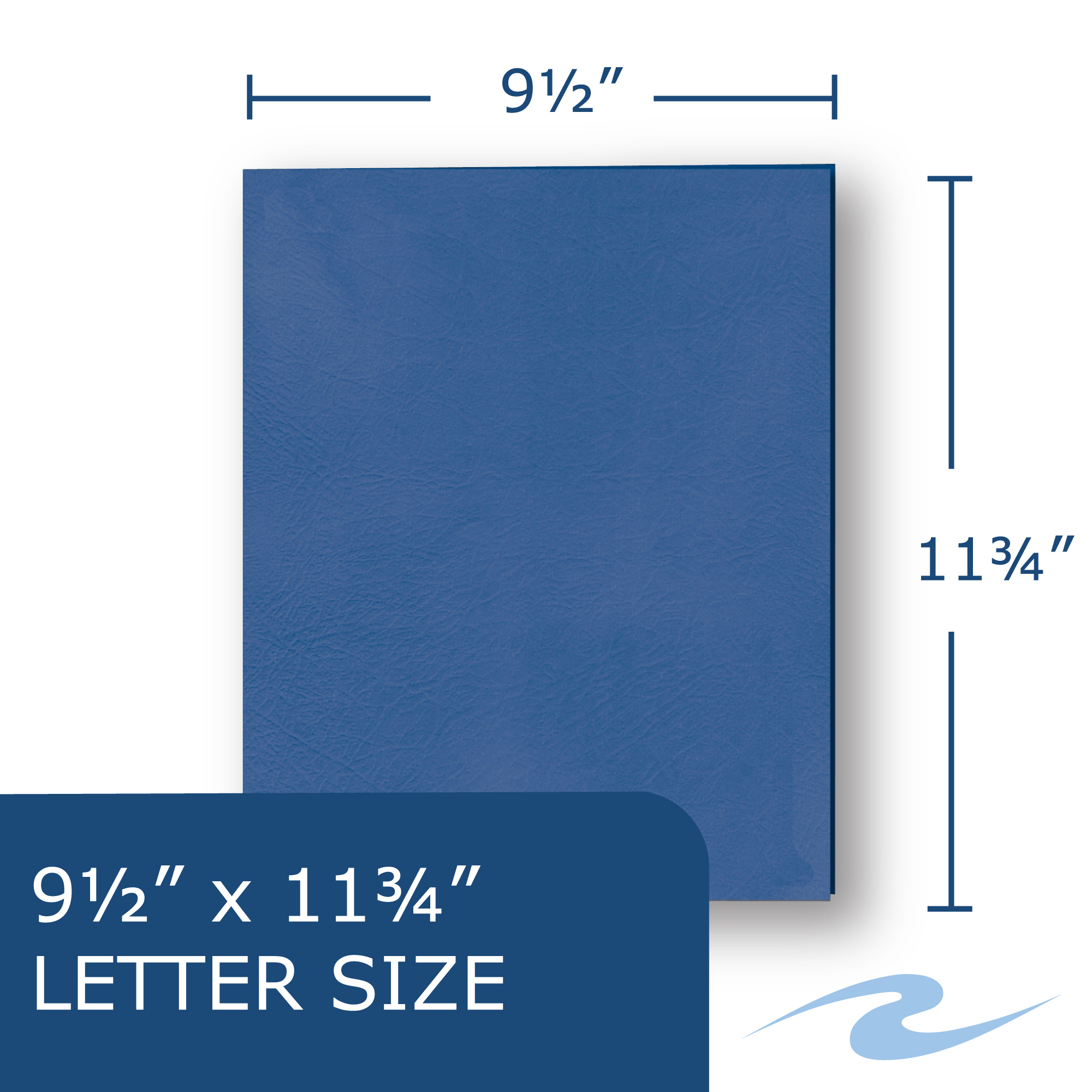 Embossed 2-Pocket Folders, Shelf Display Containing 100 Folders, 11.75" x 9.5", Assorted Colors