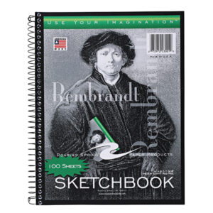 Rembrandt Wirebound Sketchbook, 60 lb. Drawing Paper