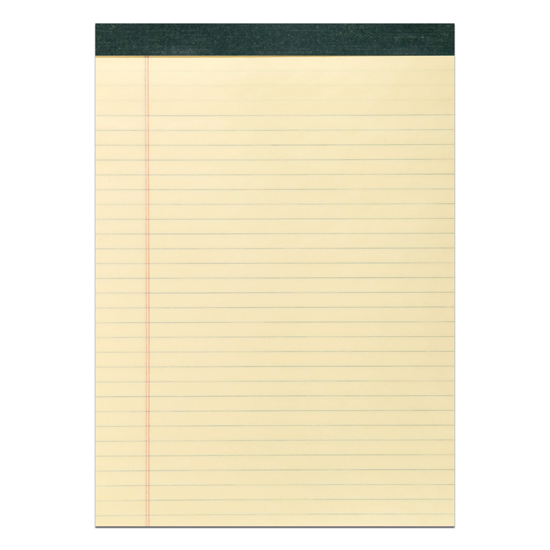 Recycled Legal Pad, Legal Ruling, Canary