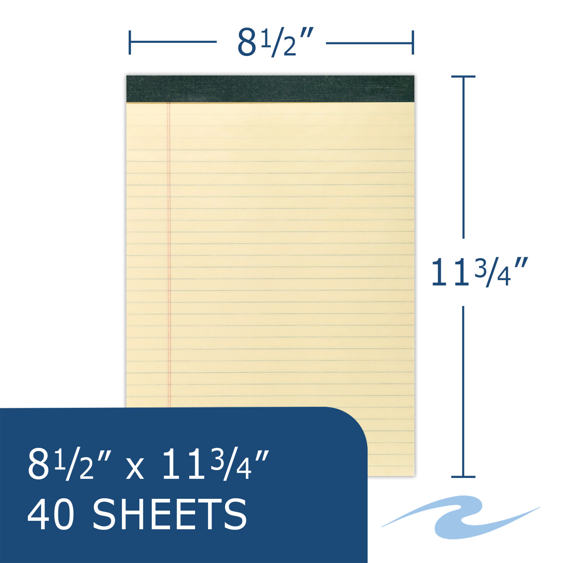Recycled Legal Pad, Legal Ruling, Canary