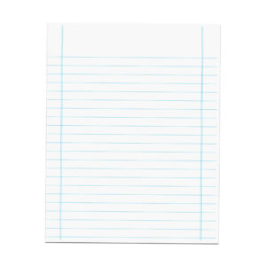 NY State Regency Exam Paper, Plain Format, 250 Sheets Per Pack