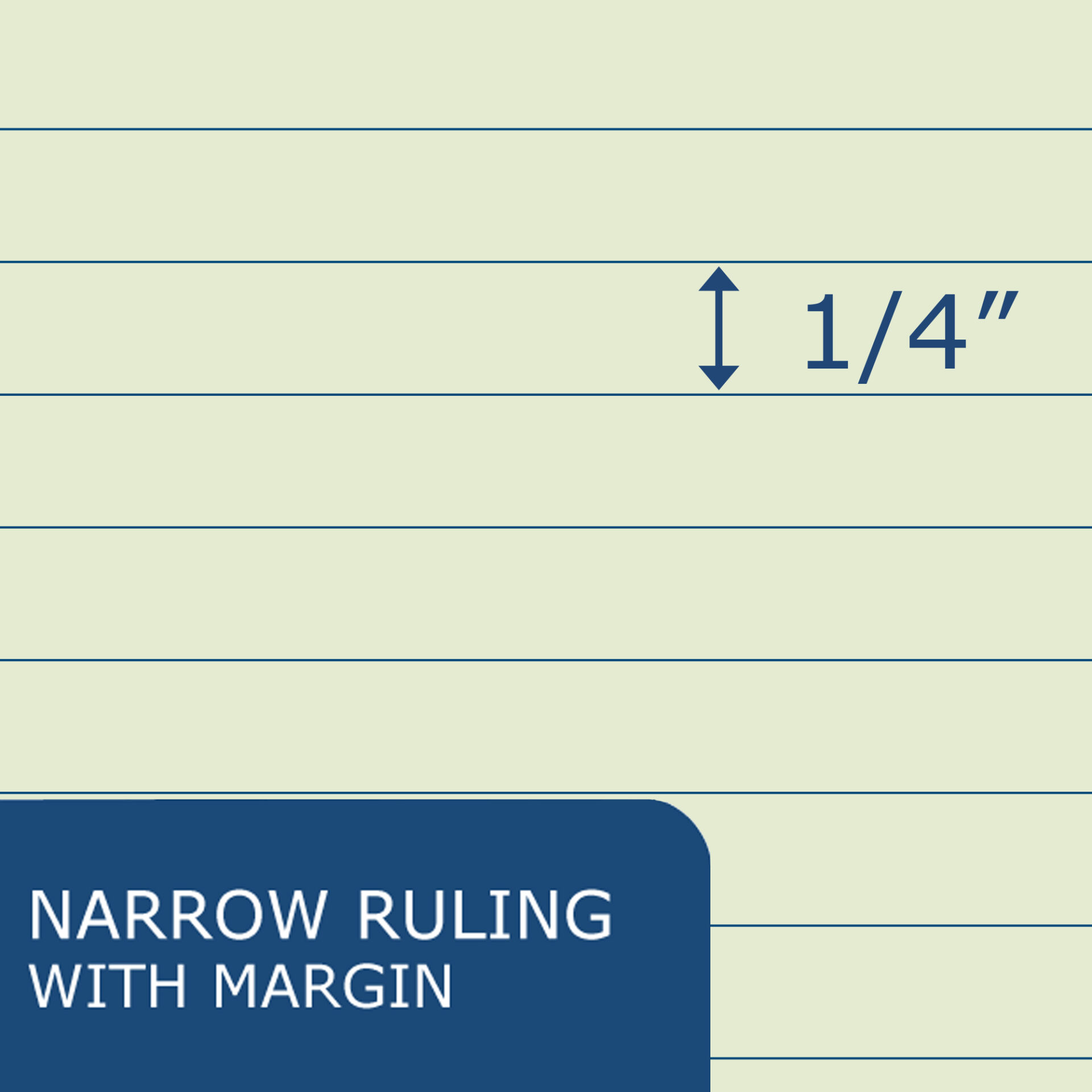 Wirebound Chemistry Lab Notebook, Narrow Ruled, 20 lb. paper, Blue Printed Board Cover