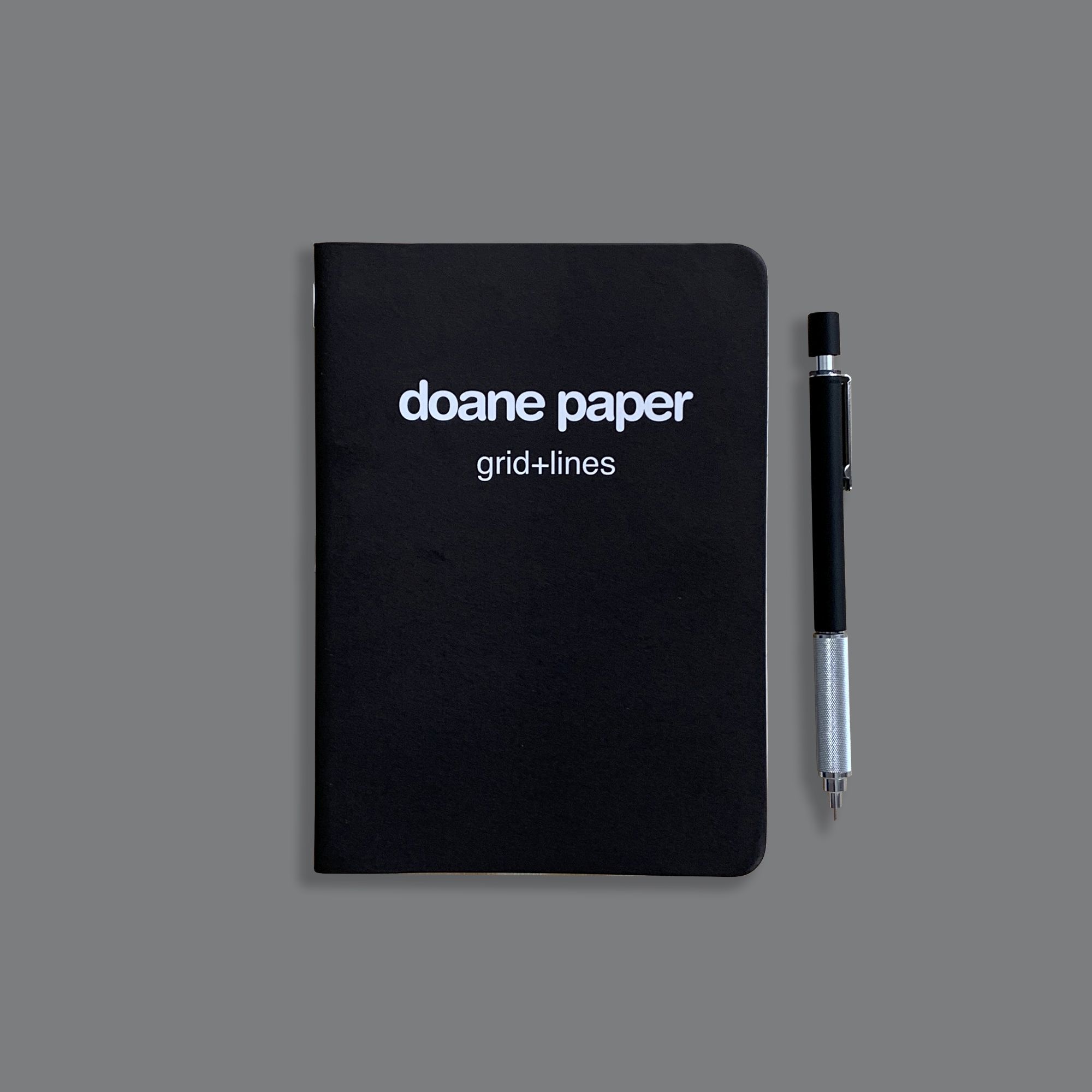 Doane PaperLarge Utility Notebook, Adventure Notebook, Pack of 37" x 5" 24 Sheets per book3 Pack, Black