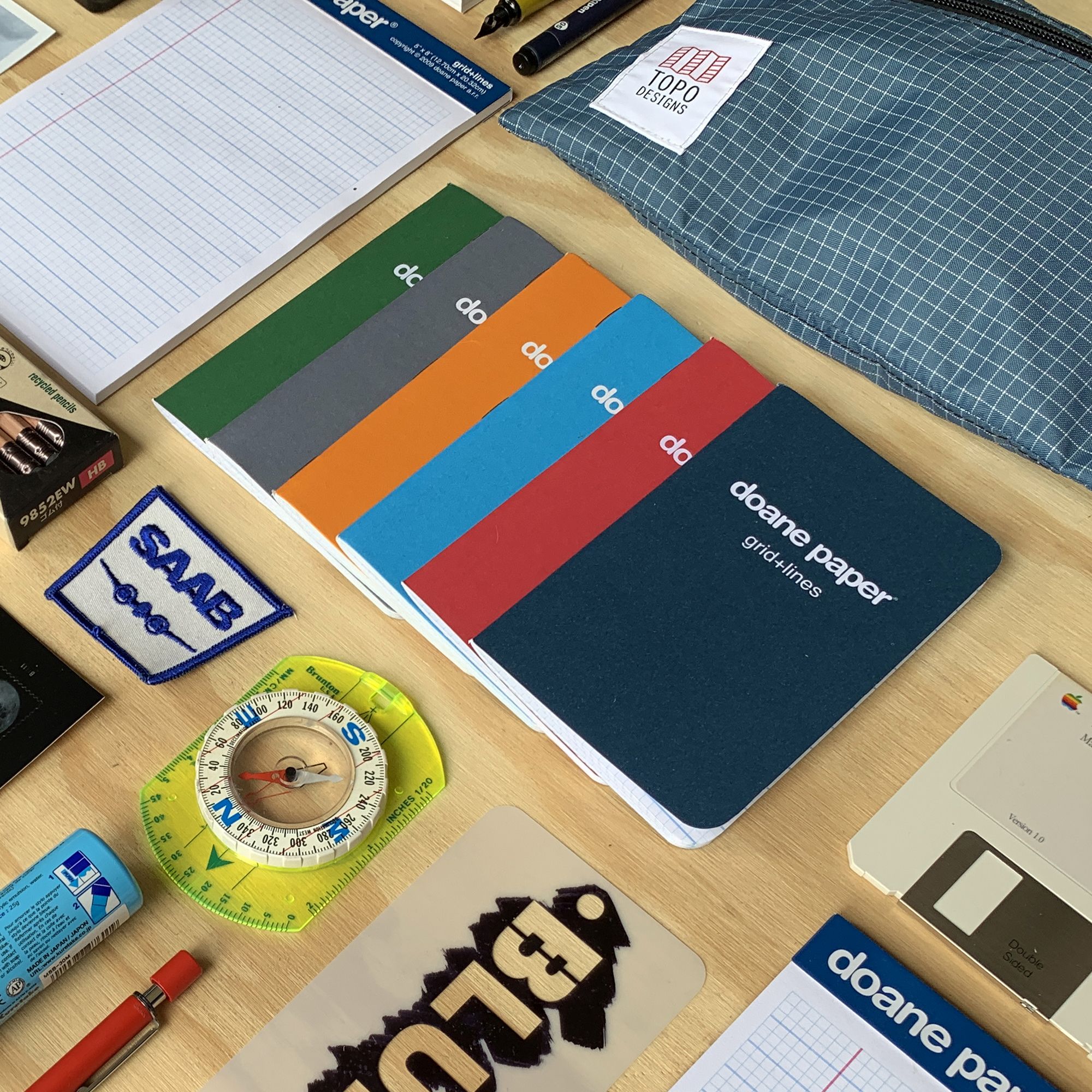 Doane PaperSmall Utility Notebook, Pocket Notebook, Pack of 6 Colors5.5" x 3.5" 24 Sheets per book6 Pack, Assorted Colors