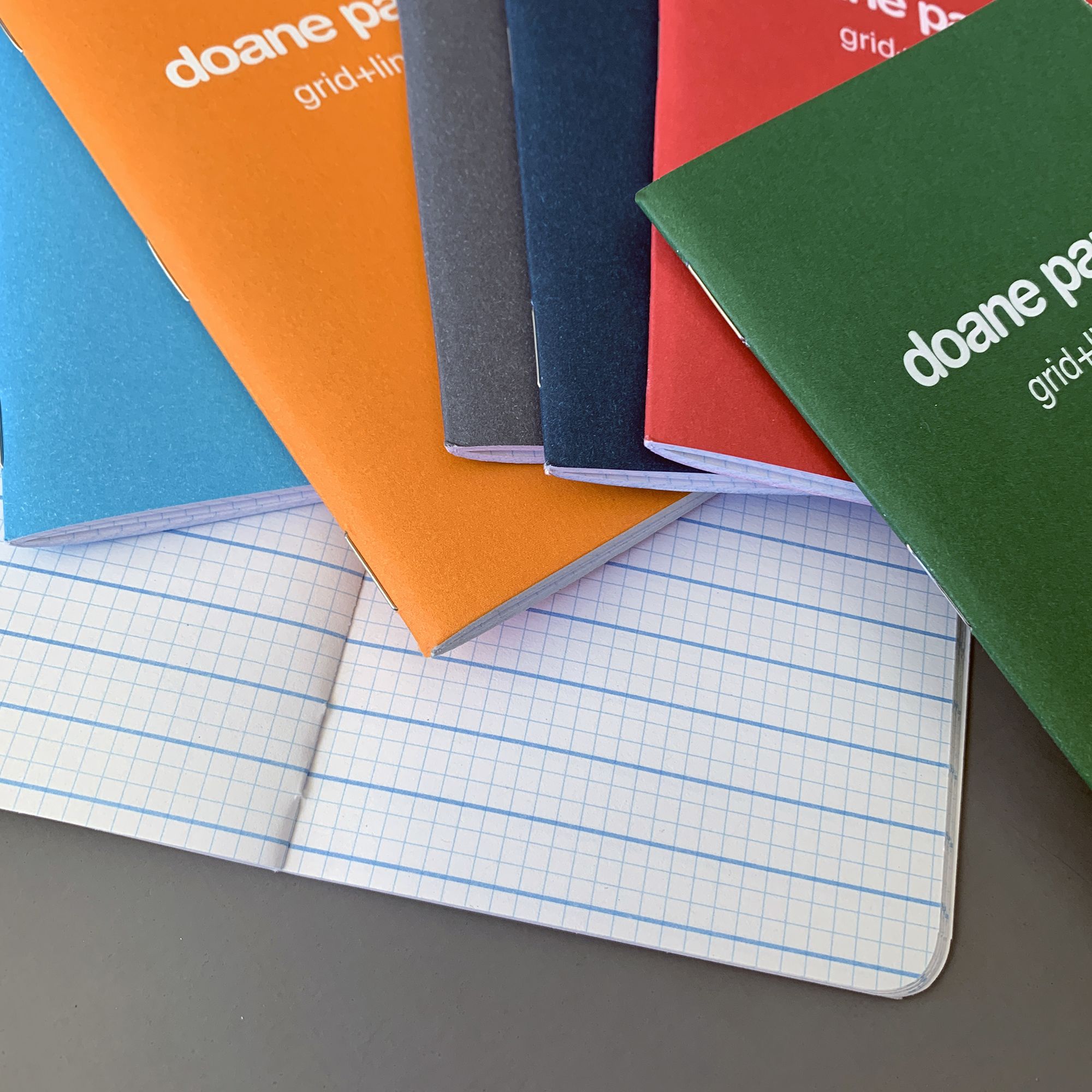 Doane PaperSmall Utility Notebook, Pocket Notebook, Pack of 6 Colors5.5" x 3.5" 24 Sheets per book6 Pack, Assorted Colors