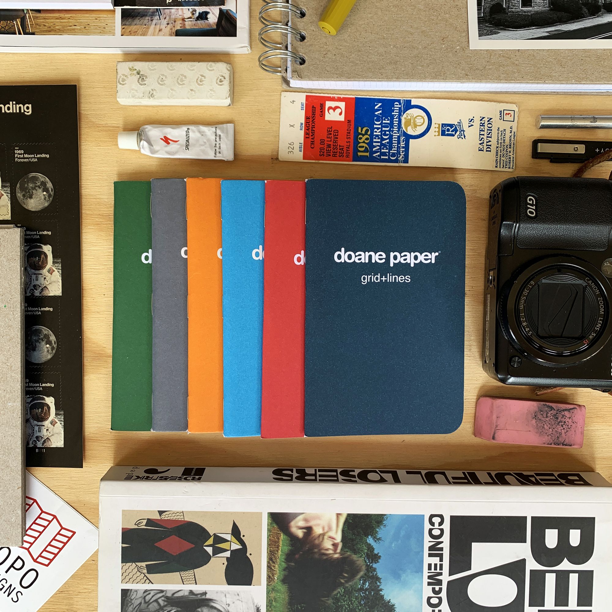 Doane PaperSmall Utility Notebook, Pocket Notebook, Pack of 6 Colors5.5" x 3.5" 24 Sheets per book6 Pack, Assorted Colors